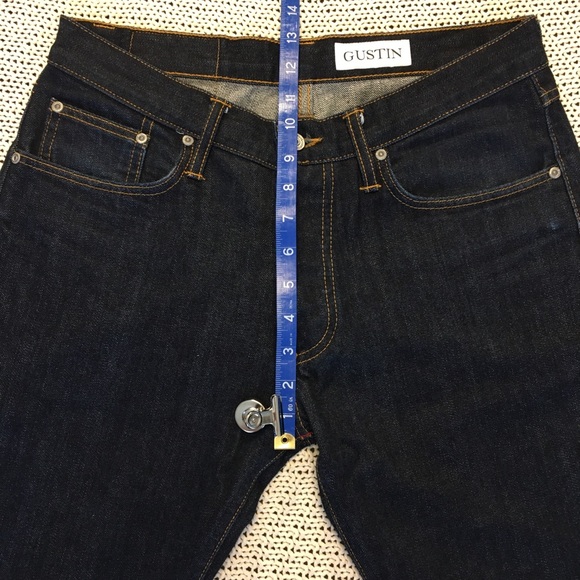 Gustin Raw Denim NWOT Slim Jeans RN:116699 - Picture 3 of 8